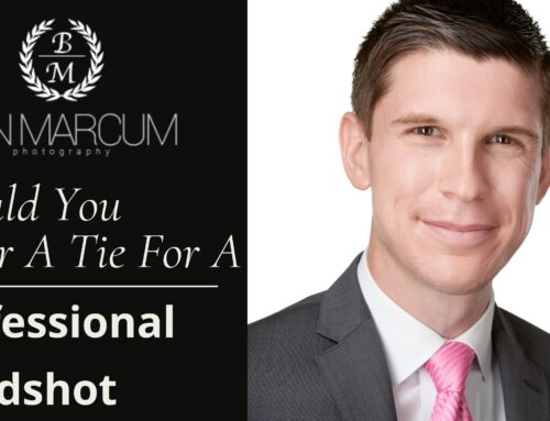 Should You Wear A Tie For A Professional Headshot